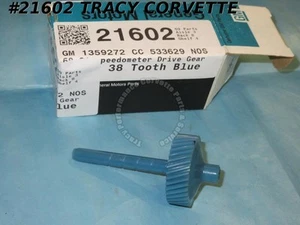1968-1981 Corvette GM 1359272 Speedometer Drive Gear Automatic 38 Tooth Blue - Bild 1 von 5