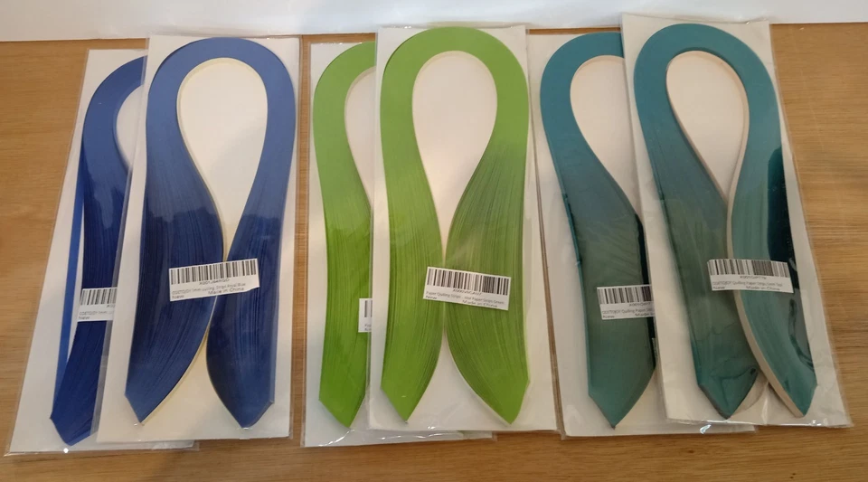 6 Packets of Quilling Paper 5mm - Image 1 of 1