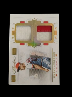 2021 帕尼尼 Flawless Sparky Anderson 红色球衣布贴遗物 /5 — 第 1/2 张图片
