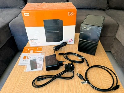 WD My Book Duo 28 TB Desktop RAID  WDBFBE0280JBK-EESN / WIE NEU - Bild 1 von 4