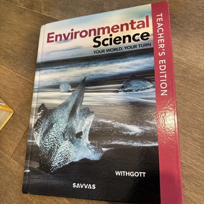 Environmental Science Your World, Your Turn, Teacher's Edition - Image 1 of 2