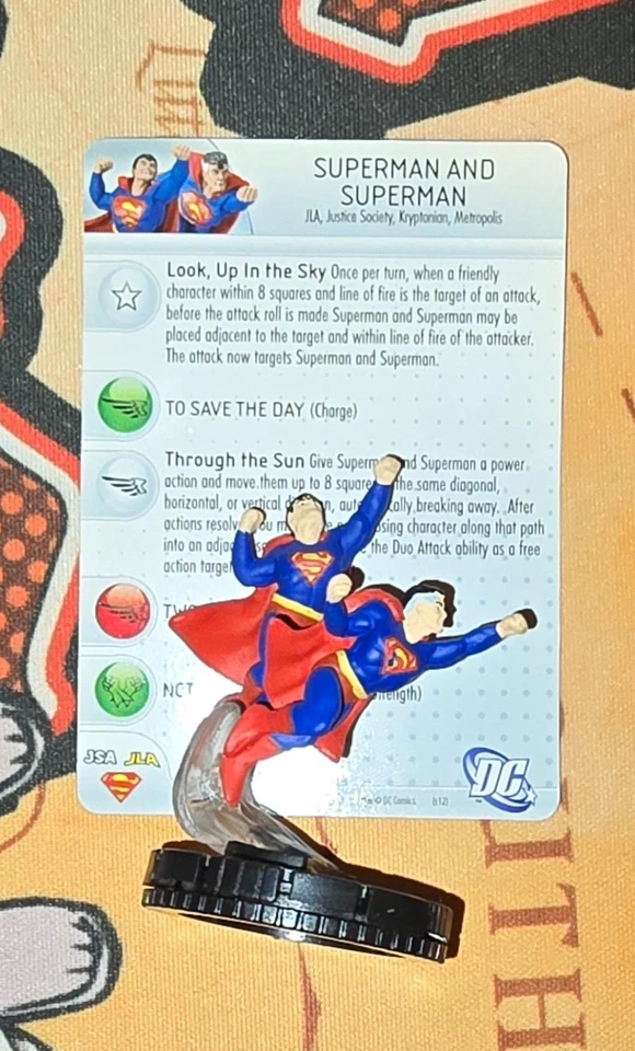 HEROCLIX 超人和超人 D-004 — 第 1/1 张图片