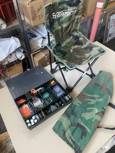 carpfishing Lotto Minuteria E Sedia Box - Foto 1 di 24