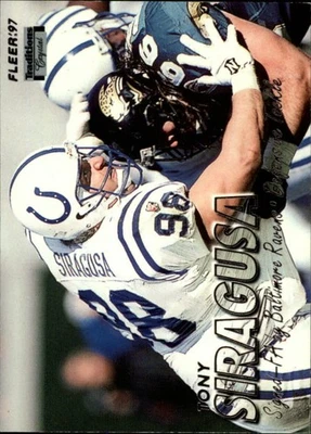 1997 Fleer Crystal Silver #234 Tony Siragusa - NM-MT - Image 1 of 2