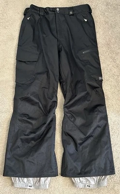 Pantalones de snowboard Burton para hombre grandes pantalones de esquí para nieve Burton negros Foto 1 de 4