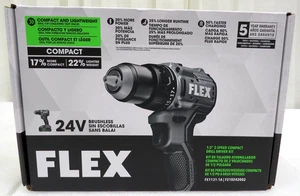 Flex FX1131-1A Kit Trapano Avvitatore Compatto 24V Brushless 1/2" 2 Velocità con Batt 2,5Ah - Foto 1 di 9