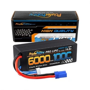 Batería Power Hobby 4S6000100CEC5 4S 14.8v 6000mAh 100C LiPo con EC5 - Imagen 1 de 1