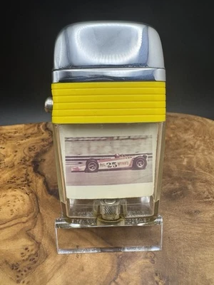 Encendedor Scripto Vu vintage - 1969 #25 Wynn’s Spit-Fire IndyCar Racing 🏁 Foto 1 de 4