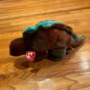 TY STEG DINOSAUR 2000 14” LONG - Picture 1 of 10