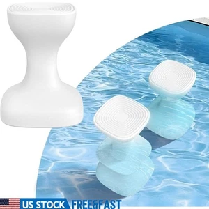 Vorgewichtete Poolhocker Unterwasser Bar Sitz verstellbare Füße schwimmendes Design - Bild 1 von 7