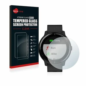 Garmin Vivoactive 3 Music , Savvies® Xtreme HD33 Tempered Glass Screen Protector - Picture 1 of 7