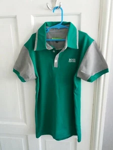 REDUZIERT!! MADE IN TURKEY JUNGEN POLOSHIRT JADEGRÜN GRÖSSE 176 - Bild 1 von 3