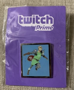 Streamline Twitch Prime Twitch Con Cardback Pin Collectible NIP - Picture 1 of 3