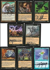Nearly-Complete MTG M:tG INVASION Set - 106 RARES! - 141 SIGNED by 36 Artists! - Picture 1 of 4