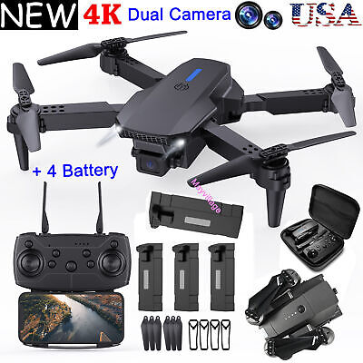 2022 New RC Drone 4k HD Wide Angle Camera WIFI FPV Drone Dual Camera Quadcopter • 12.99$