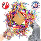 3755 Regenbogen Diamant Vogel Spielzeug Papagei Käfig Käfige Nahrungssuche afrikanisch grau Amazon Haustier