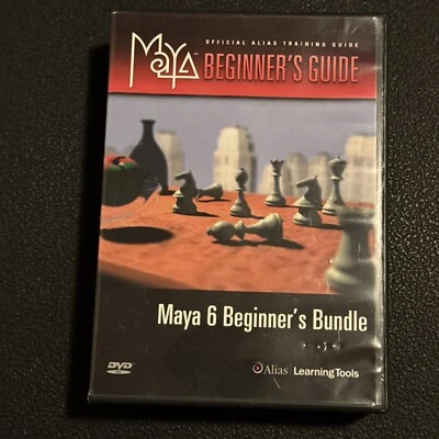 Maya 6 Beginner’s Bundle Guide Alias Learning Tools NEW IN SEALED SHRINK WRAP - Image 1 of 4