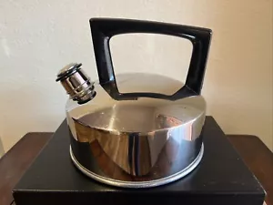 Hervidor de té de acero inoxidable Berndes de colección hecho en Alemania FUNCIONA - Imagen 1 de 12