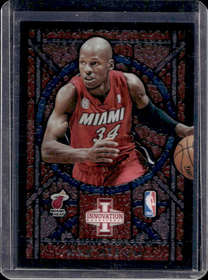 2012-13 Panini Innovation Ray Allen Stained Glass #4 Bucks