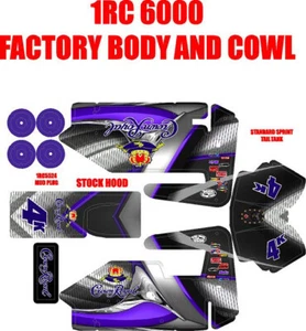 1RC MIDGET WRAP PURPLE CRWN THEME - Picture 1 of 1