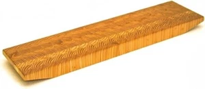 Lärchenholz japanischer Stil KI mittelgroßes Brett. Größe 24" x 6,375" x 1,5". Made in - Bild 1 von 1