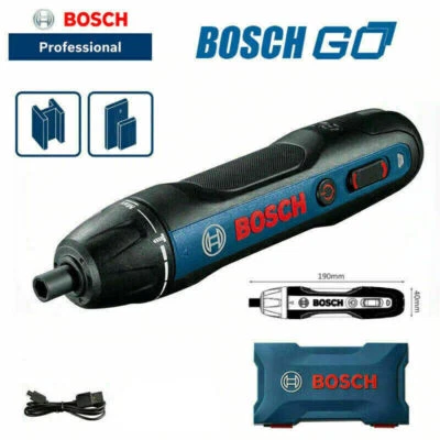 BOSCH GO 2 Kit Smart Rechargeable Cordless Screwdriver 3.6V Wireless Work tool - Image 1 of 4