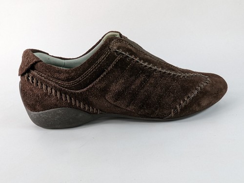 Scarpe da ginnastica Timberland in pelle scamosciata marrone UK 5 5