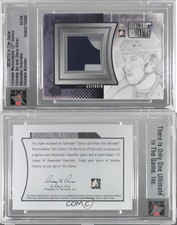 2012 ITG Ultimate Memorabilia 12th Edition Art and Glove Silver /4 Alex Ovechkin