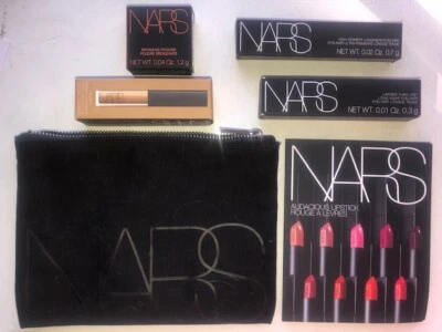 NARS Radiant Cream Concealer 1.4ml + 2 Eyeliner + Bronzer + Lipstick Samples - Image 1 of 4