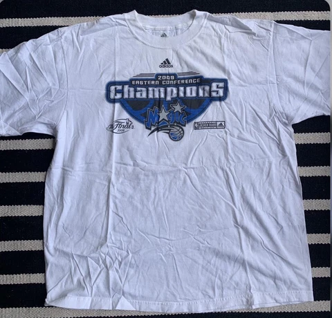 Adidas Orlando Magic Women's Shirt 2009 Conference Champions NBA Finals Sz XL Cover