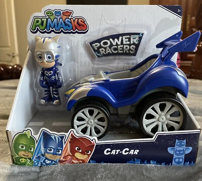 Figura de acción PJ Masks Cat-Car Power Racers personajes infantiles TV  Foto 1 de 4