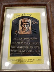 Joseph Wheeler Sewell Autographed Signed Baseball Hall of Fame Postcard 1236 - Picture 1 of 5