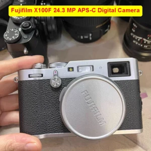 Fujifilm X100F 24.3 MP APS-C 24.3MP Digital Camera-Silver 95%NEW - Picture 1 of 6