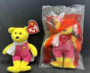 Teenie Beanies Ty Beanie Babies McDonalds Birdie Bear Plush # 3 In A Series - Picture 1 of 3