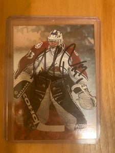 Patrick Roy Autographed 1998-99 ITG Be A Player Gold Card - Picture 1 of 2