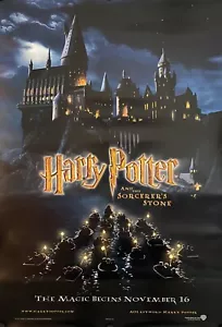 Harry Potter und der Zauberstein (2001) Original D/S Poster adv. B gerollt - Bild 1 von 1