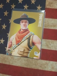 Panini Fortnite Series 1 #195 2019 faja sargento raro no holográfico lámina - Imagen 1 de 2