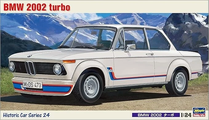 BMW 2002 Turbo 1-24 kit hasegawa 21124 modellino auto sportiva d epoca limited