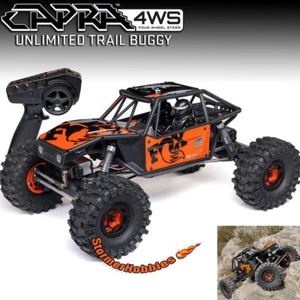 Axial UTB10 Capra 1.9 4WS Unlimited Trail Buggy 1/10 RTR 4WD Rock Crawler Orange - Picture 1 of 24