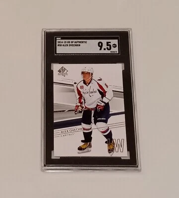 Alexander Ovechkin,2014-15 Upper Deck SP Authentic #58..SGC 9.5,POP:2 - Image 1 of 2