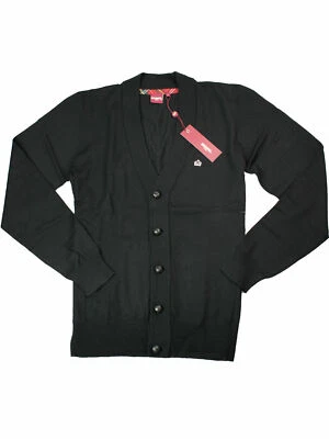 Chaleco de punto Merc Cardigan Harris 1606201 negro punto fino cuello en V 5028 Foto 1 de 3