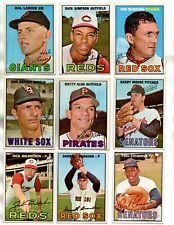 1967 Topps  - You Pick  Complete Your Set VINTAGE 1960S VG-VGEX FREE SHIPPING A
