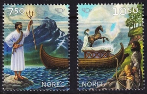 NORWAY . 2004 Norse Mythology (1400-01) . Mint Never Hinged - Picture 1 of 1