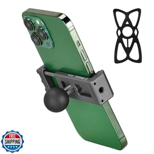 FANAUE Aluminium Handyhalter mit 1" Kugelkopf Adapter kompatibel mit RAM mo - Bild 1 von 5