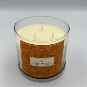 B&BW/White Barn "Welcome Home" 14.5 Oz 3 Wick Candle NEW - Picture 1 of 5