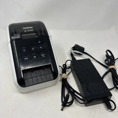 Brother QL-810W Ultra Fast Thermal Label Printer Tested Working  - Image 1 of 4