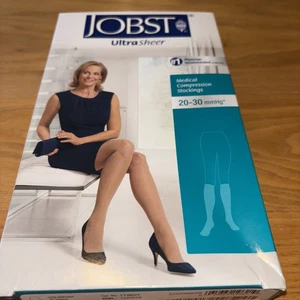 Jobst MedPetite Damen Ultrasheer Kompression Kniestrümpfe 20-30 mmhg Stützen - Bild 1 von 5