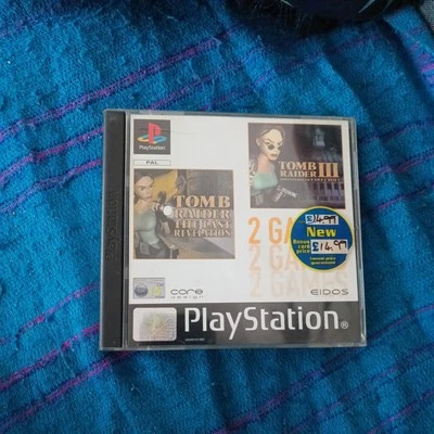 Tomb Raider III & Tomb Raider: The Last Revelation - PlayStation 1 - Image 1 of 2