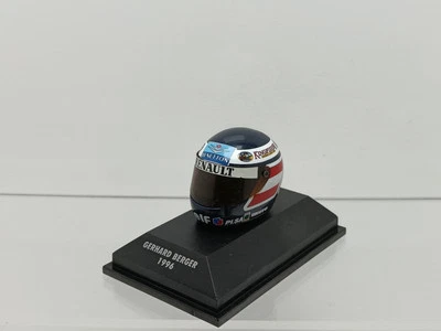 382960004- Bieffe Helmet Gerhard Berger 1996 1:8 casque F1 - Photo 1/4