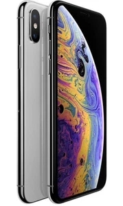 Apple iPhone X 64GB Silver Unlocked - Screen Damage - Zdjęcie 1 z 6
